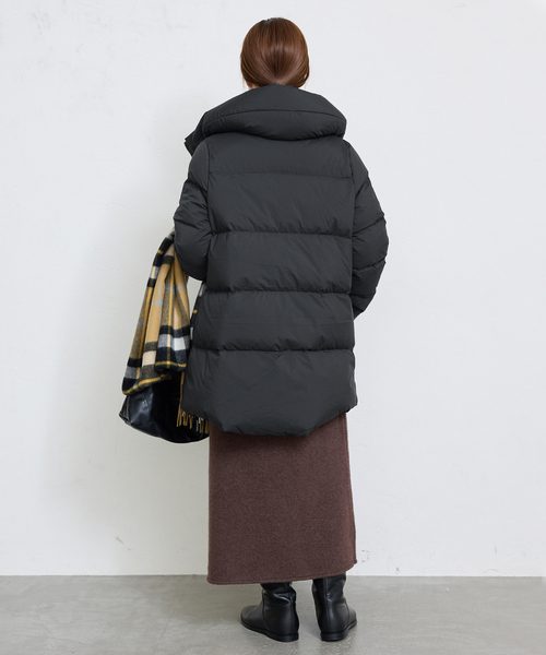 Pyrenex(ピレネックス)の「《追加》PYRENEX/ピレネックス ELAURA2 HWU036(ダウンジャケット/コート・レディース・ブラック/チャコールグレー/ライトグレー・SMALL/MEDIUM)」の6枚目の写真
