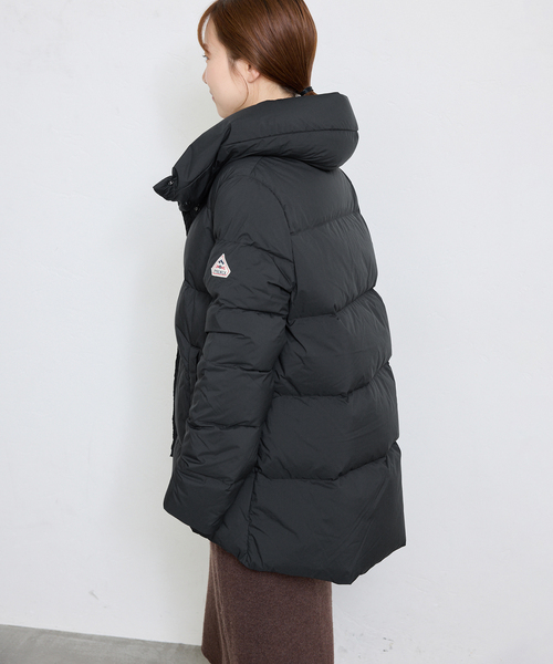 Pyrenex(ピレネックス)の「《追加》PYRENEX/ピレネックス ELAURA2 HWU036(ダウンジャケット/コート・レディース・ブラック/チャコールグレー/ライトグレー・SMALL/MEDIUM)」の8枚目の写真