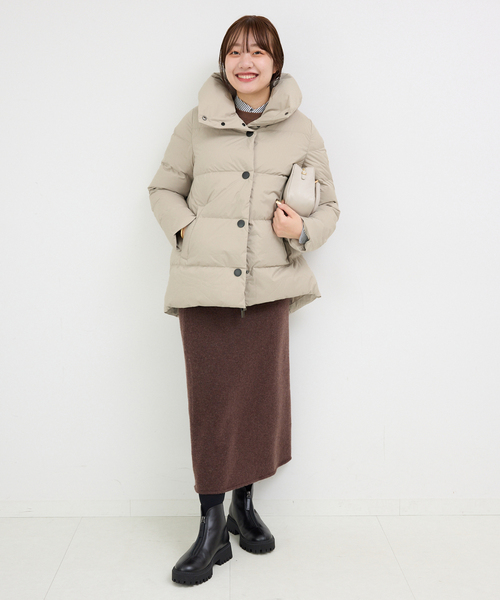 Pyrenex(ピレネックス)の「《追加》PYRENEX/ピレネックス ELAURA2 HWU036(ダウンジャケット/コート・レディース・ブラック/チャコールグレー/ライトグレー・SMALL/MEDIUM)」の17枚目の写真
