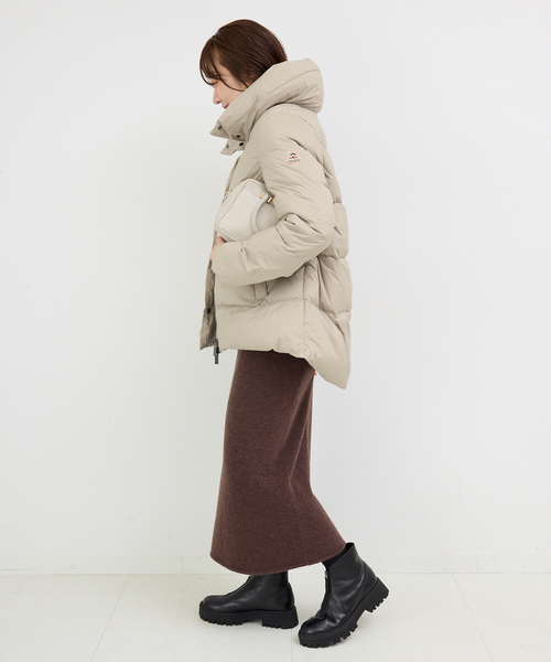 Pyrenex(ピレネックス)の「《追加》PYRENEX/ピレネックス ELAURA2 HWU036(ダウンジャケット/コート・レディース・ブラック/チャコールグレー/ライトグレー・SMALL/MEDIUM)」の18枚目の写真
