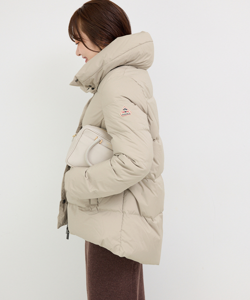 Pyrenex(ピレネックス)の「《追加》PYRENEX/ピレネックス ELAURA2 HWU036(ダウンジャケット/コート・レディース・ブラック/チャコールグレー/ライトグレー・SMALL/MEDIUM)」の21枚目の写真