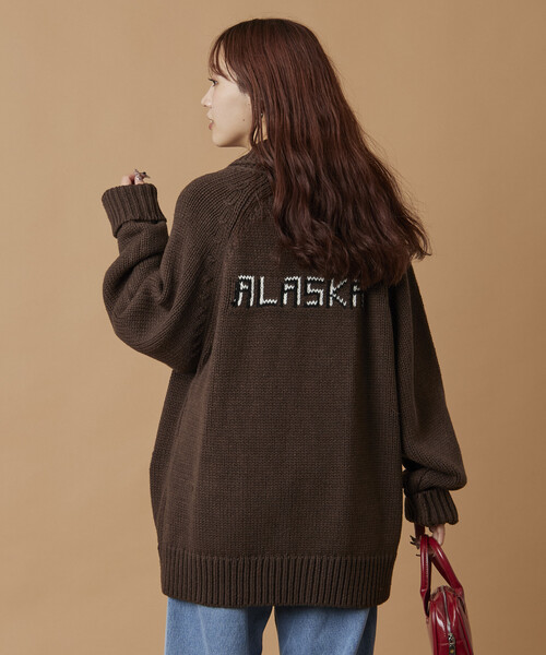 フリークスストア　カウチンニット　カーデ FREAK'S STORE（フリークスストア）の「WEB限定 ビッグシルエット