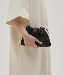 Drawstring Leather Bag