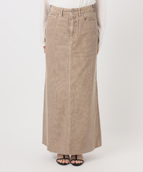 B.C STOCK（ベーセーストック）の「【WEB限定】ウォッシャブル / ヴィンテージコールトラペーズスカート（スカート・レディース・ベージュ/ブラック系その他/ブラウン・SMALL/MEDIUM）」の8枚目の写真