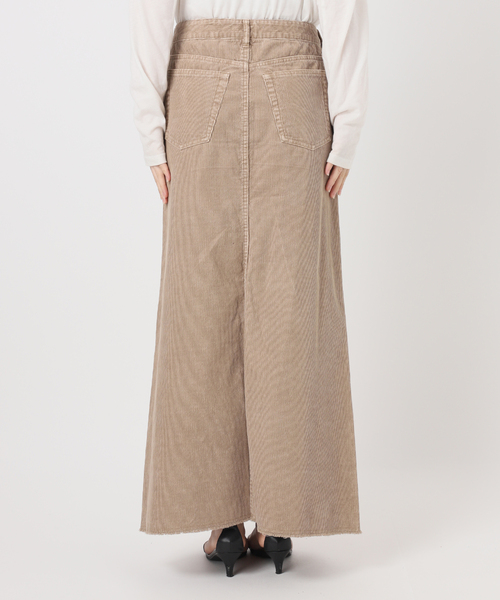 B.C STOCK（ベーセーストック）の「【WEB限定】ウォッシャブル / ヴィンテージコールトラペーズスカート（スカート・レディース・ベージュ/ブラック系その他/ブラウン・SMALL/MEDIUM）」の7枚目の写真