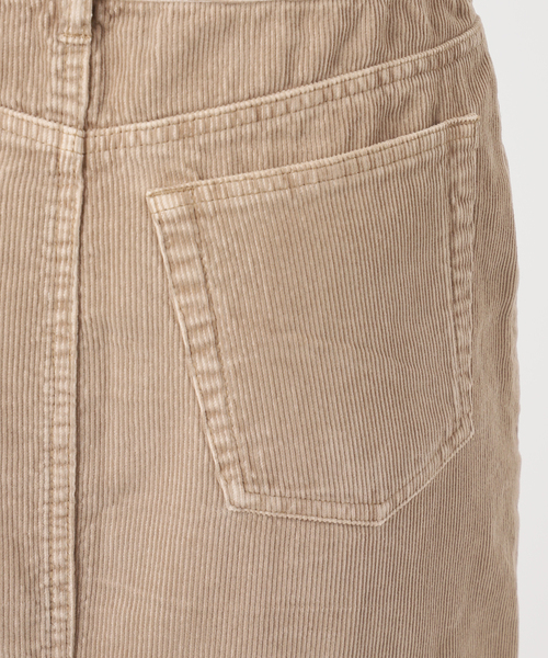 B.C STOCK（ベーセーストック）の「【WEB限定】ウォッシャブル / ヴィンテージコールトラペーズスカート（スカート・レディース・ベージュ/ブラック系その他/ブラウン・SMALL/MEDIUM）」の16枚目の写真