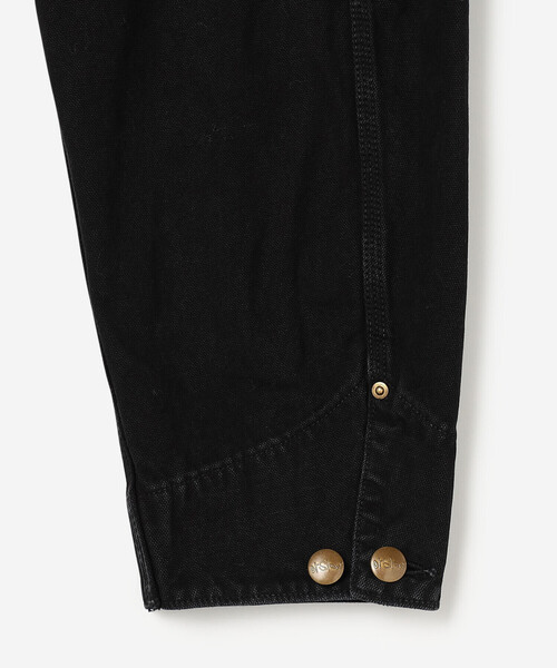 orSlow(オアスロウ)の「orSlow | RELAX FIT OXFORD COVERALL MEN(カバーオール・メンズ・ブラック・3/2)」の6枚目の写真