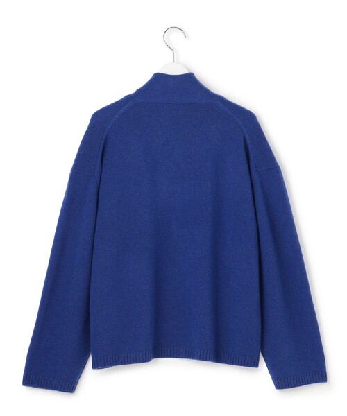 J.PRESS YORK STREET(ジェイプレスヨークストリート)の「【WOMEN】ウールカシミヤ 変形Vネック ニット(ニット/セーター・レディース・ブルー系/アイボリー系/ネイビー系/レッド系・F)」の10枚目の写真