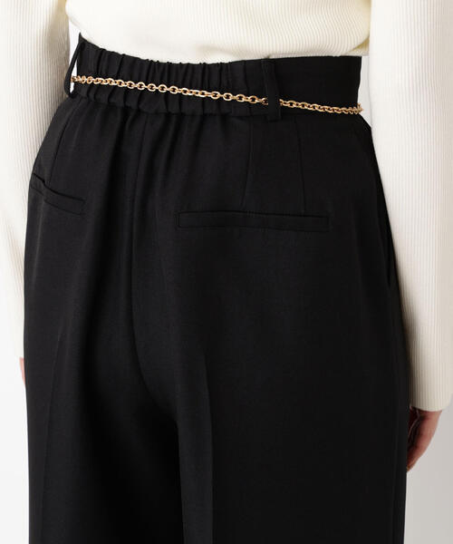 PROPORTION BODY DRESSING(プロポーションボディドレッシング)の「<谷川菜奈さんコラボ>チェーン付きワイドパンツ / 1215230903(その他パンツ・レディース・ブラウン/ブラック・SMALL/P/S/MEDIUM)」の11枚目の写真