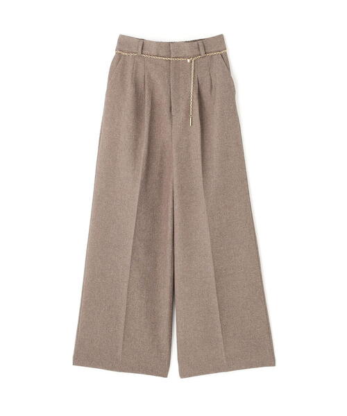 PROPORTION BODY DRESSING(プロポーションボディドレッシング)の「<谷川菜奈さんコラボ>チェーン付きワイドパンツ / 1215230903(その他パンツ・レディース・ブラウン/ブラック・SMALL/P/S/MEDIUM)」の14枚目の写真