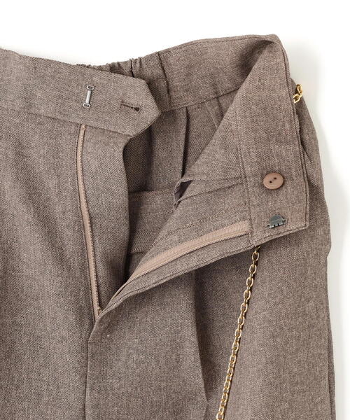 PROPORTION BODY DRESSING(プロポーションボディドレッシング)の「<谷川菜奈さんコラボ>チェーン付きワイドパンツ / 1215230903(その他パンツ・レディース・ブラウン/ブラック・SMALL/P/S/MEDIUM)」の19枚目の写真