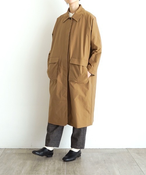 セール】休日のドライブコート（ステンカラーコート）｜休日と詩