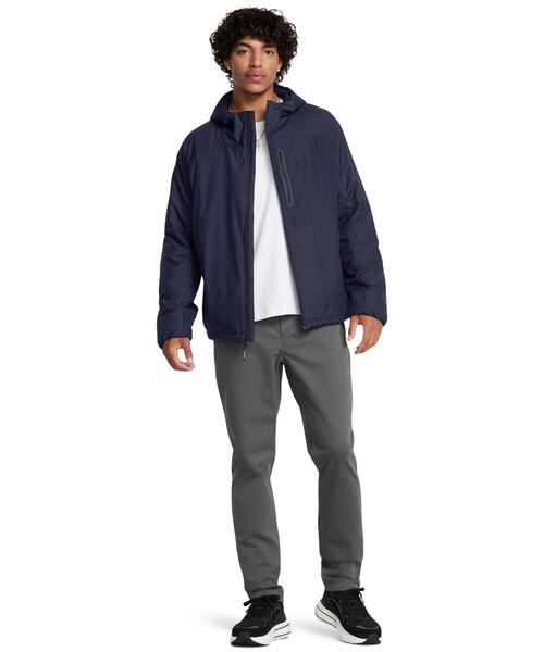 UNDER ARMOUR(アンダーアーマー)の「UAアンストッパブル インサレーテッド ジャケット(ライフスタイル/メンズ)(その他アウター・メンズ・ネイビー・3XL/M/L/S/XL/2XL)」の3枚目の写真