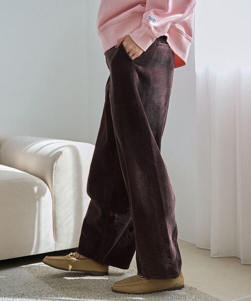 セール】バイオウォッシュコーデュロイワイドパンツ（その他パンツ