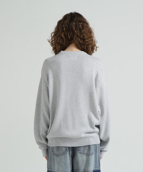 AVIREX（アヴィレックス）の「《直営店限定》LOGO SHAGGY TOPS/ロゴシャギートップス（ニット/セーター・レディース・ネイビー/その他5・F）」の7枚目の写真