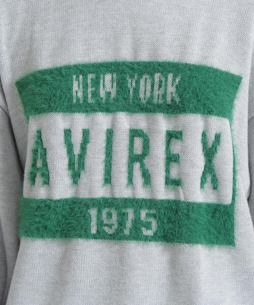 AVIREX（アヴィレックス）の「《直営店限定》LOGO SHAGGY TOPS/ロゴシャギートップス（ニット/セーター・レディース・ネイビー/その他5・F）」の17枚目の写真