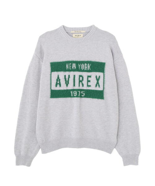AVIREX（アヴィレックス）の「《直営店限定》LOGO SHAGGY TOPS/ロゴシャギートップス（ニット/セーター・レディース・ネイビー/その他5・F）」の14枚目の写真