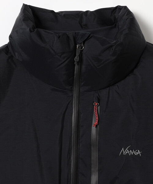 NANGA（ナンガ）の「NANGA/ナンガ AURORA TEX STAND COLLAR DOWNVEST（ダウンベスト・メンズ・ブラック/ベージュ/グレー/レモンイエロー・X-LARGE/LARGE/MEDIUM）」の18枚目の写真