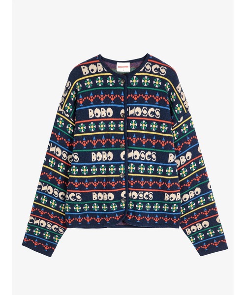 BOBO CHOSES(ボボショーズ)の「Muticolour printed cardigan(カーディガン/ボレロ・レディース・マルチ・S/M/L/XL/XS)」の4枚目の写真