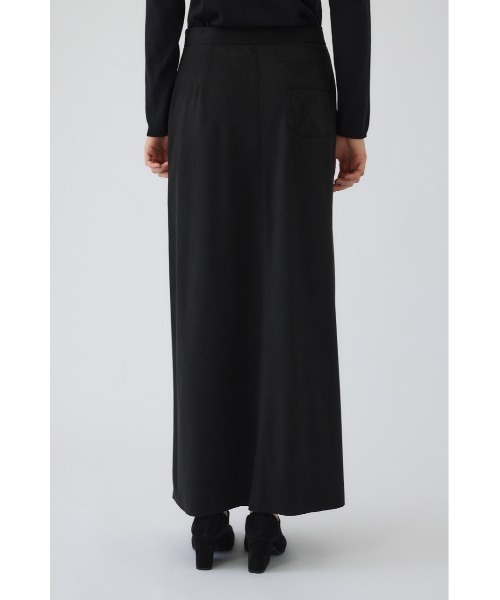 RIM.ARK（リムアーク）の「Vintage like F/Suede SK ビンテージライクフェイクスエードスカート（スカート・レディース・ブラック/カーキ・38/36）」の10枚目の写真