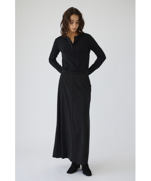 RIM.ARK（リムアーク）の「Vintage like F/Suede SK ビンテージライクフェイクスエードスカート（スカート・レディース・ブラック/カーキ・38/36）」の7枚目の写真