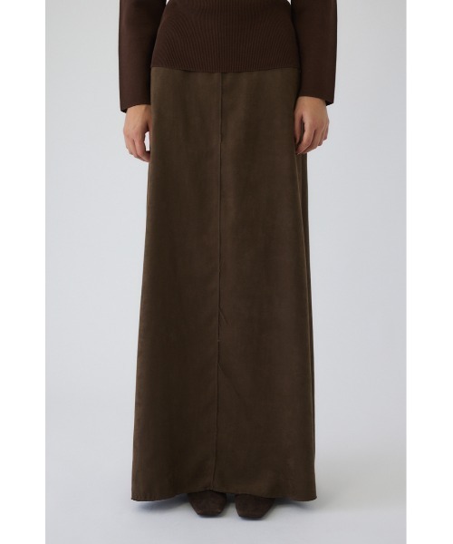 RIM.ARK（リムアーク）の「Vintage like F/Suede SK ビンテージライクフェイクスエードスカート（スカート・レディース・ブラック/カーキ・38/36）」の19枚目の写真