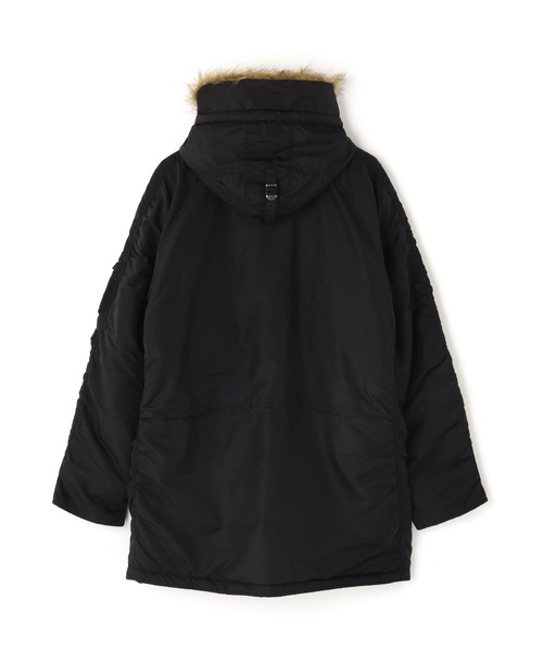 Alpha Industries（アルファインダストリーズ）の「Alpha Industries/アルファ インダストリーズ/N-3B OXFORD PARKA/エヌスリービー オックスフォード パーカー（モッズコート・メンズ・ブラック/オリーブ系・L/M/S/XL）」の10枚目の写真