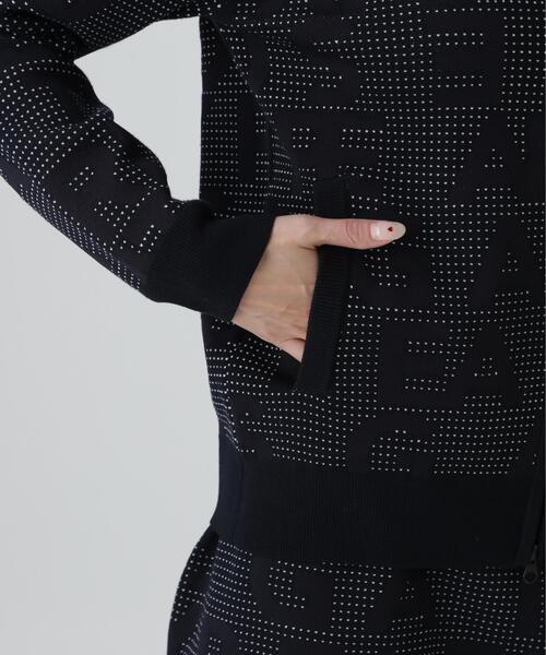 セール】【PEARLY GATES】12Gダブルジャガードロゴ総柄フルジップ