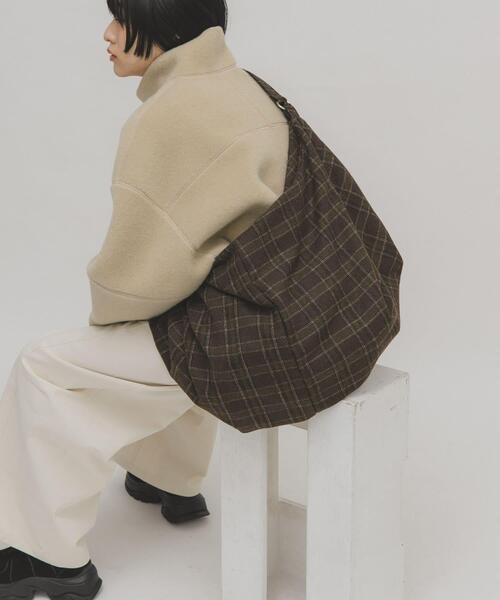 KBF（ケイビーエフ）の「ウールミックス2WAYイージーBAG（トートバッグ・レディース・グレー系その他/ブラウン系その他・ONE）」の10枚目の写真