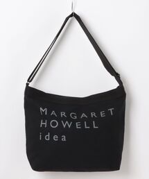 MARGARET HOWELL idea ショルダーバッグ レザー ブラック MARGARET HOWELL idea バッグの公式通販｜THE BAGMANIA