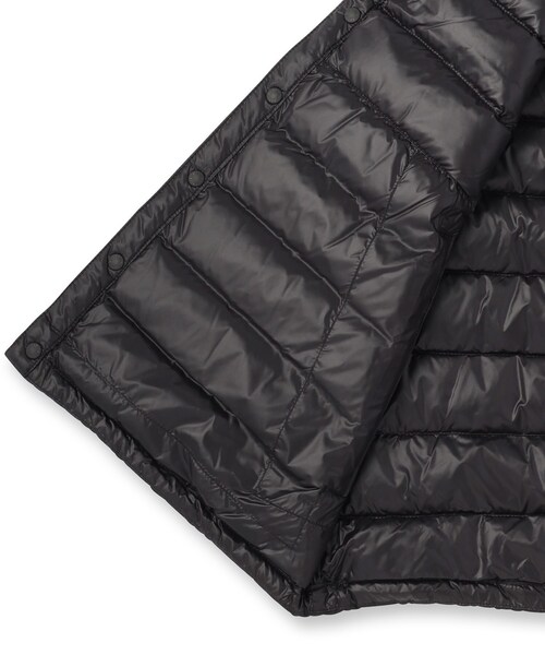 DANTON（ダントン）の「◆DANTON（ダントン）INNER DOWN CREWNECK VEST｜ベスト（ダウンベスト・メンズ・ブラック・91/92/94）」の7枚目の写真