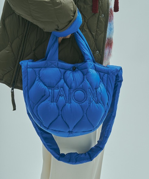 TAION（タイオン）の「【ROSE BUD別注】(TAION)BANANA 2WAY SHOULDER（ショルダーバッグ・レディース・ブラウン/ブルー/ブラック・ONE SIZE）」の3枚目の写真