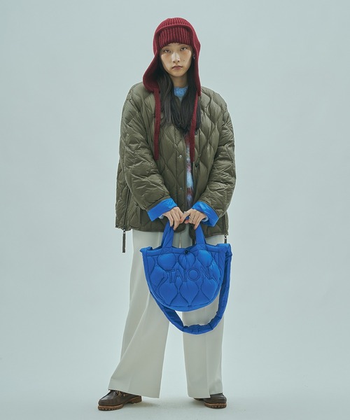 TAION（タイオン）の「【ROSE BUD別注】(TAION)BANANA 2WAY SHOULDER（ショルダーバッグ・レディース・ブラウン/ブルー/ブラック・ONE SIZE）」の12枚目の写真