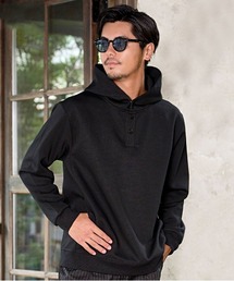 BENUSTA（ベヌスタ）の「『BENUSTA/ベヌスタ』フロントボタンプルオーバーパーカー【CN】（パーカー）」