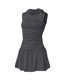 FLAREUP（フレアアップ）の「Hooded High Neck Dress (FL-155_Charcoal)（ワンピース）」