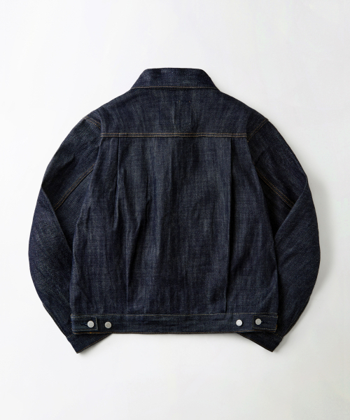 OUTSTANDING(アウトスタンディング)の「SELVEDGE DENIM 2ND JACKET_INDIGO(デニムジャケット・レディース・その他・SMALL/MEDIUM/LARGE/X-LARGE/X-SMALL)」の2枚目の写真