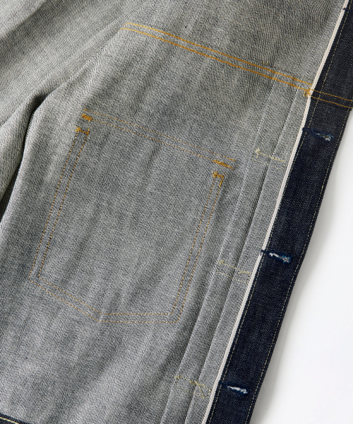 OUTSTANDING(アウトスタンディング)の「SELVEDGE DENIM 2ND JACKET_INDIGO(デニムジャケット・レディース・その他・SMALL/MEDIUM/LARGE/X-LARGE/X-SMALL)」の7枚目の写真
