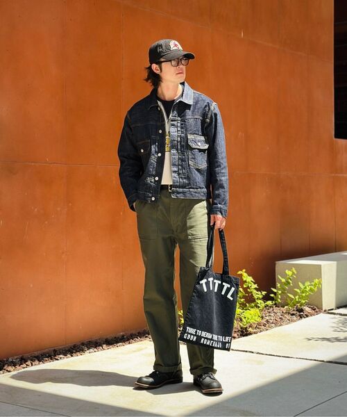 OUTSTANDING(アウトスタンディング)の「SELVEDGE DENIM 2ND JACKET_INDIGO(デニムジャケット・レディース・その他・SMALL/MEDIUM/LARGE/X-LARGE/X-SMALL)」の9枚目の写真