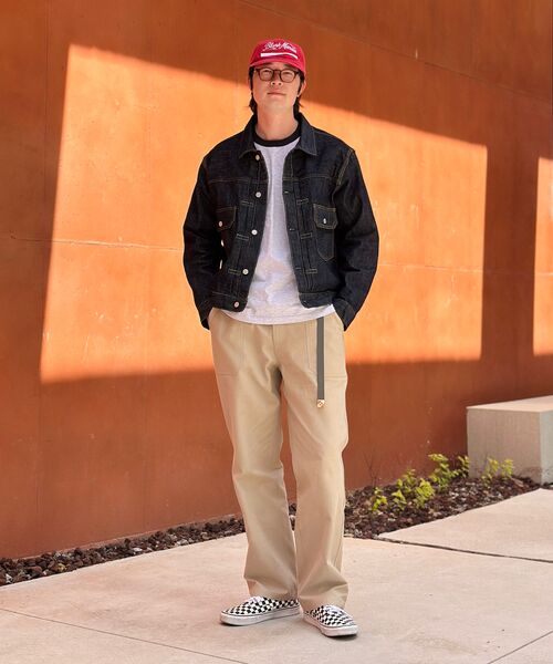 OUTSTANDING(アウトスタンディング)の「SELVEDGE DENIM 2ND JACKET_INDIGO(デニムジャケット・レディース・その他・SMALL/MEDIUM/LARGE/X-LARGE/X-SMALL)」の11枚目の写真
