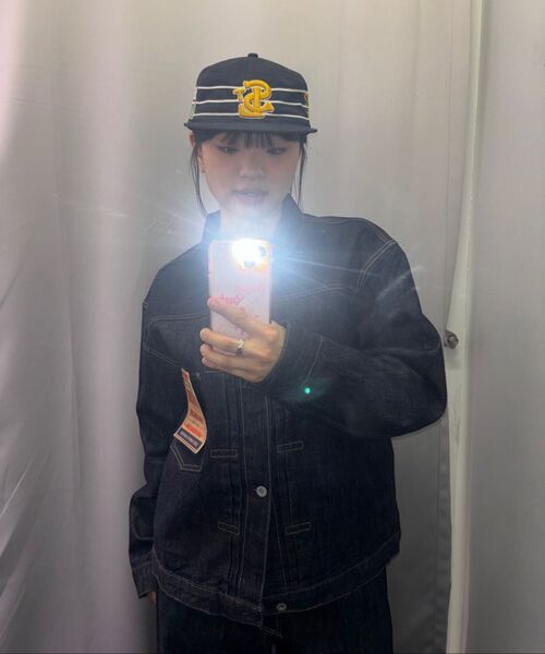 OUTSTANDING(アウトスタンディング)の「SELVEDGE DENIM 2ND JACKET_INDIGO(デニムジャケット・レディース・その他・SMALL/MEDIUM/LARGE/X-LARGE/X-SMALL)」の14枚目の写真