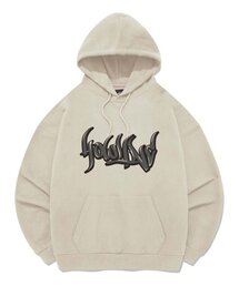 GRAFFITI HOWLING HOODIE [IVORY]