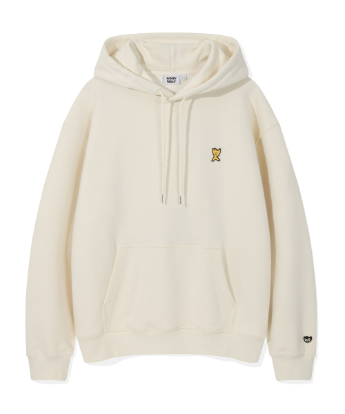 Wacky WiLLy(ワッキーウィリー)の「シグニチャーキキワッペンフードクリーム(パーカー・レディース・その他・MEDIUM/LARGE/X-LARGE/SMALL)」の1枚目の写真
