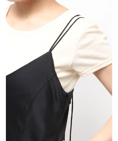 Ungrid（アングリッド）の「フィットフレアキャミワンピース（ワンピース・レディース・ブラック/オフホワイト/その他1・FREE）」の22枚目の写真