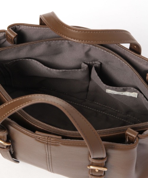 studio CLIP(スタディオクリップ)の「3ROOMバックルショルダーバッグ(ショルダーバッグ・レディース・ブラック/ブラウン/ベージュ・FREE)」の5枚目の写真