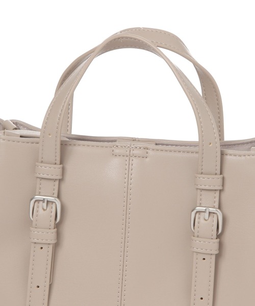 studio CLIP(スタディオクリップ)の「3ROOMバックルショルダーバッグ(ショルダーバッグ・レディース・ブラック/ブラウン/ベージュ・FREE)」の6枚目の写真