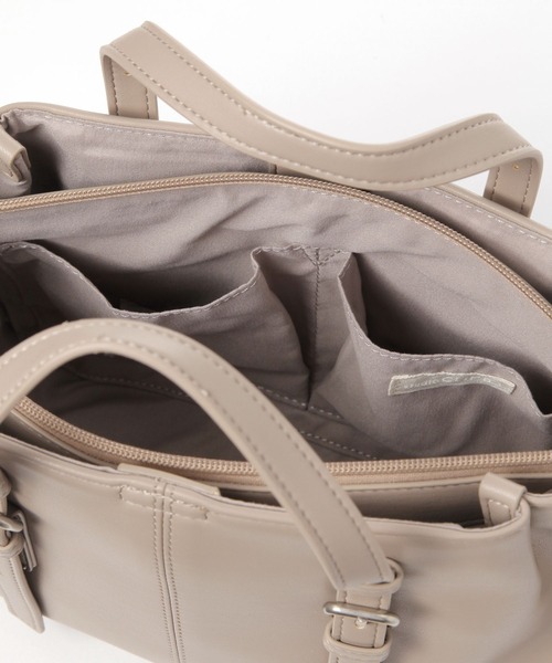 studio CLIP(スタディオクリップ)の「3ROOMバックルショルダーバッグ(ショルダーバッグ・レディース・ブラック/ブラウン/ベージュ・FREE)」の7枚目の写真