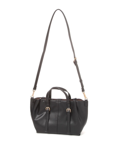 studio CLIP(スタディオクリップ)の「3ROOMバックルショルダーバッグ(ショルダーバッグ・レディース・ブラック/ブラウン/ベージュ・FREE)」の8枚目の写真