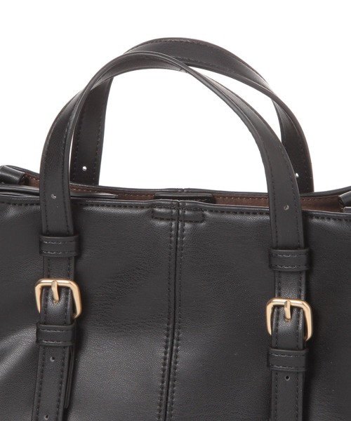 studio CLIP(スタディオクリップ)の「3ROOMバックルショルダーバッグ(ショルダーバッグ・レディース・ブラック/ブラウン/ベージュ・FREE)」の13枚目の写真