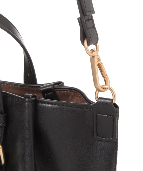 studio CLIP(スタディオクリップ)の「3ROOMバックルショルダーバッグ(ショルダーバッグ・レディース・ブラック/ブラウン/ベージュ・FREE)」の14枚目の写真