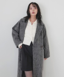 LIAN | シャギーダブルロングコート(チェスターコート)